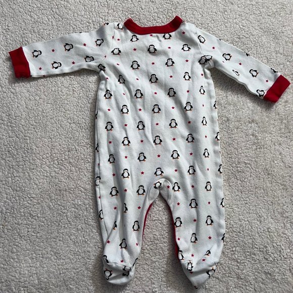 Koala Baby Penguin Footie 0-3 Months - Picture 6 of 6